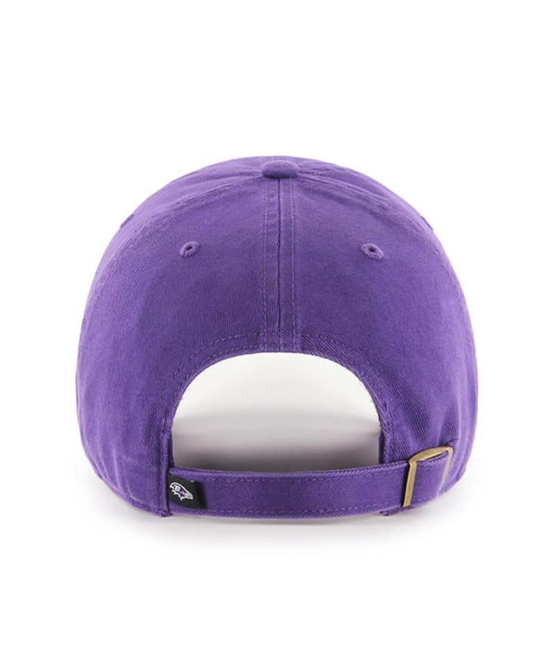 Baltimore Ravens 47 Brand Purple Clean Up Adjustable Hat - Image 2