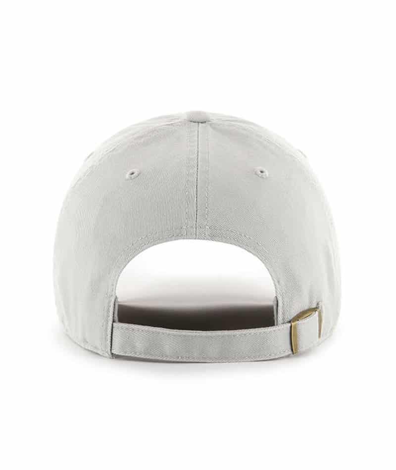 Las Vegas Raiders 47 Brand Steel Gray Clean Up Adjustable Hat - Image 2