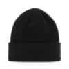 Philadelphia Eagles 47 Brand Black Raised Cuff Knit Hat - Image 2