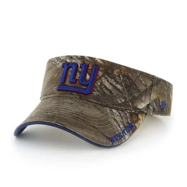 New York Giants 47 Brand Realtree Ice Visor Adjustable Hat