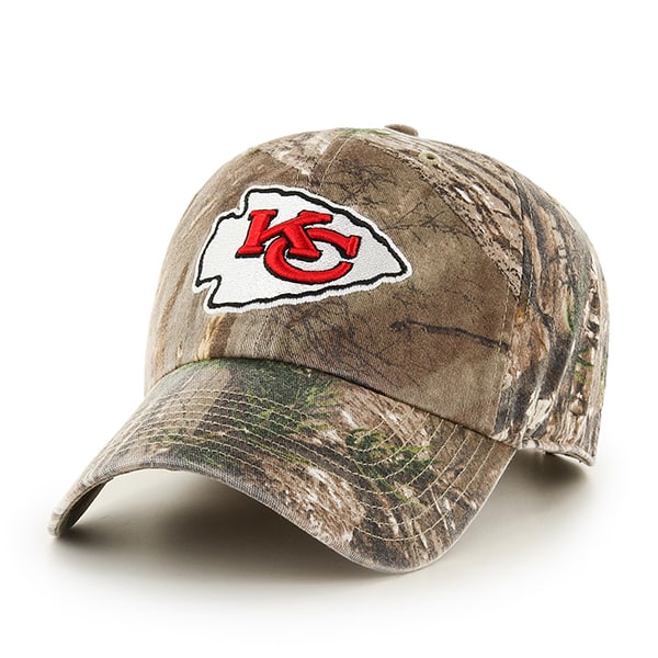 Kansas City Chiefs Realtree Clean Up Realtree 47 Brand Adjustable Hat