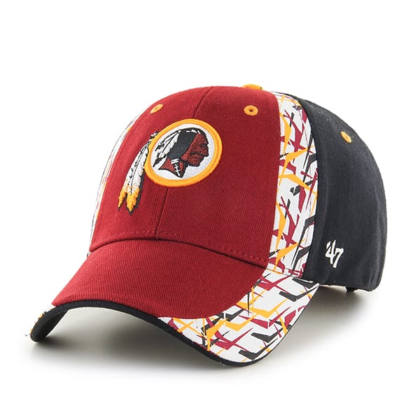 Washington Redskins Side Cut MVP Razor Red 47 Brand Adjustable Hat