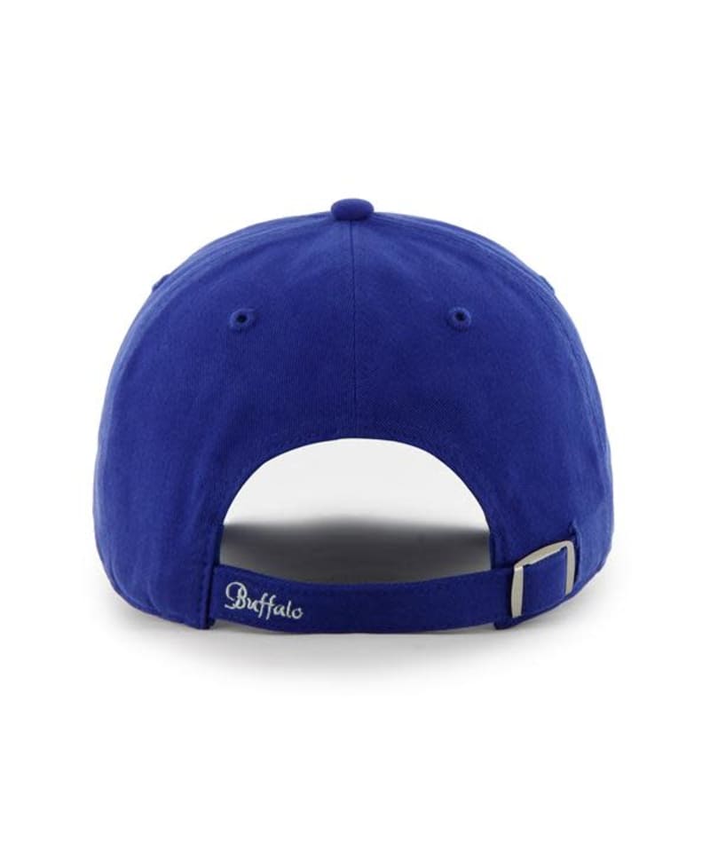 Buffalo Bills Women's 47 Brand Sparkle Blue Clean Up Adjustable Hat - Image 2