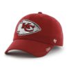 Kansas City Chiefs Women's 47 Brand Sparkle Red Clean Up Adjustable Hat