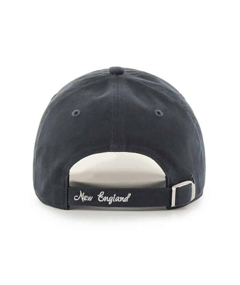 New England Patriots Women's 47 Brand Sparkle Navy Clean Up Adjustable Hat - Image 2