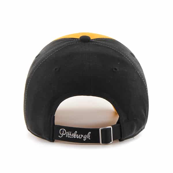 Pittsburgh Steelers Sparkle Two Tone Clean Up Black 47 Brand Womens Hat - Image 2