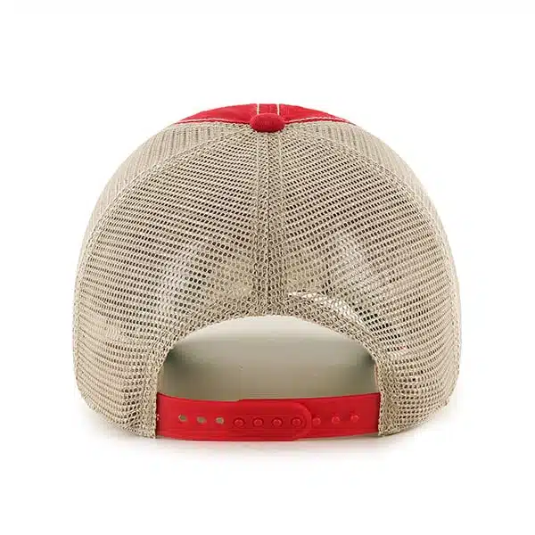 Buffalo Bills Tuscaloosa Clean Up Vintage Red 47 Brand Adjustable Hat - Image 2