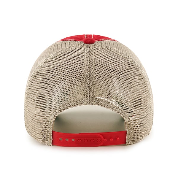 New York Giants Tuscaloosa Clean Up Vintage Red 47 Brand Adjustable Hat - Image 2