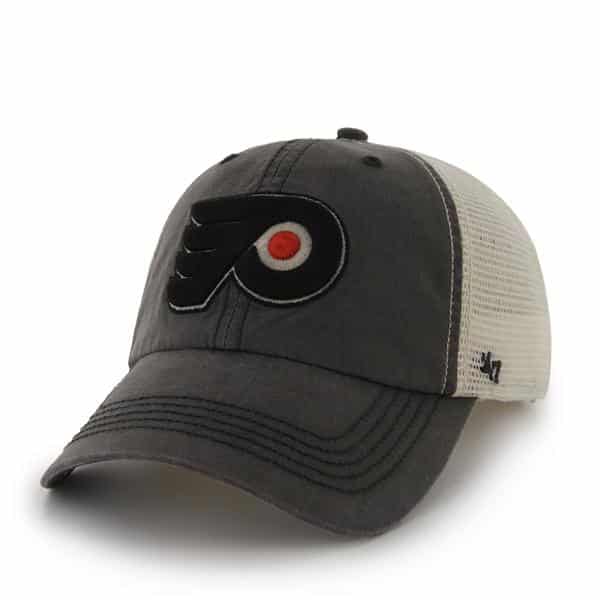 Philadelphia Flyers Caprock Canyon Charcoal 47 Brand Stretch Fit Hat