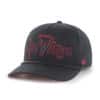 Detroit Red Wings 47 Brand Script Black Snapback Hat - Image 4