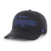 New York Rangers 47 Brand Script Hitch Blue Black Snapback Hat - Image 4