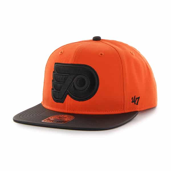 Philadelphia Flyers Delancey Captain Orange 47 Brand Adjustable Hat
