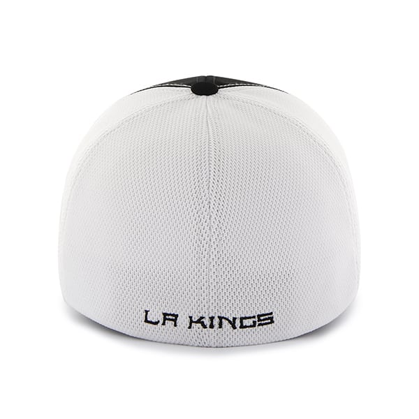 Los Angeles Kings Draft Day Closer Black 47 Brand Stretch Fit Hat - Image 2