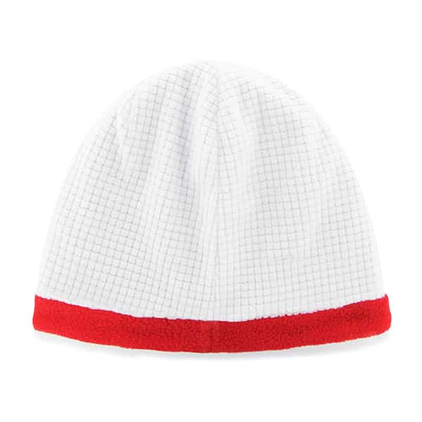 Carolina Hurricanes Grid Fleece Beanie White 47 Brand YOUTH Hat - Image 2