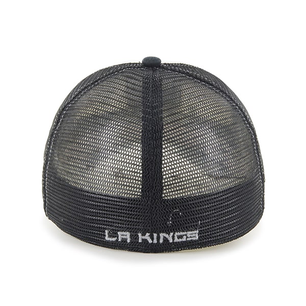 Los Angeles Kings Privateer Closer Black 47 Brand Stretch Fit Hat - Image 2