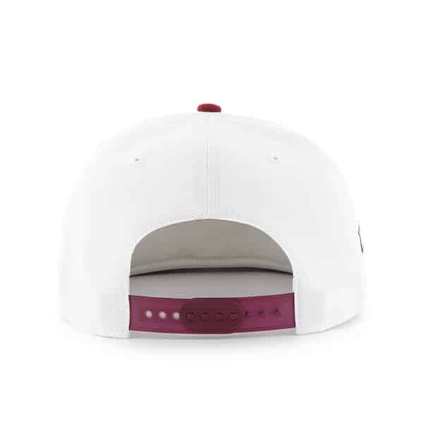 Colorado Avalanche Sure Shot Two Tone Captain White 47 Brand Adjustable Hat - Image 2