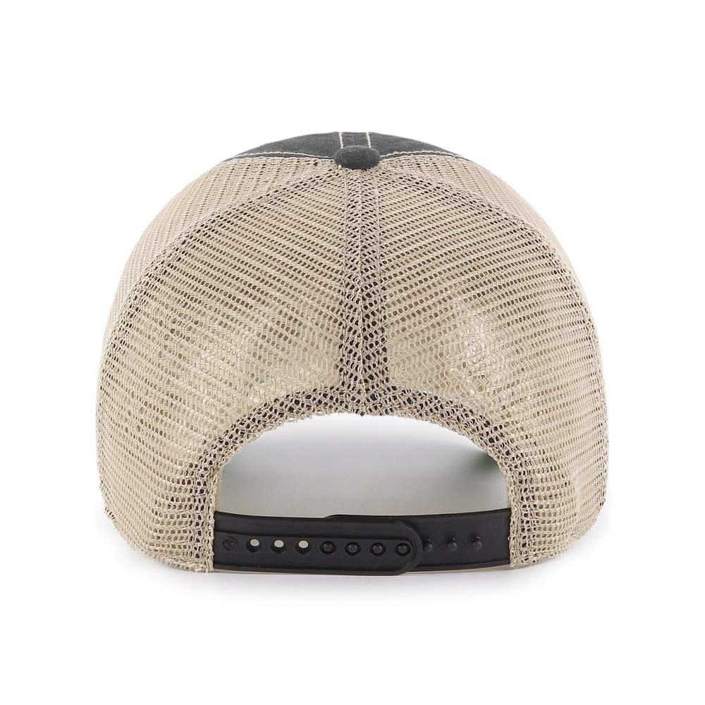Baylor Bears 47 Brand Tuscaloosa Vintage Black Clean Up Snapback Hat - Image 2