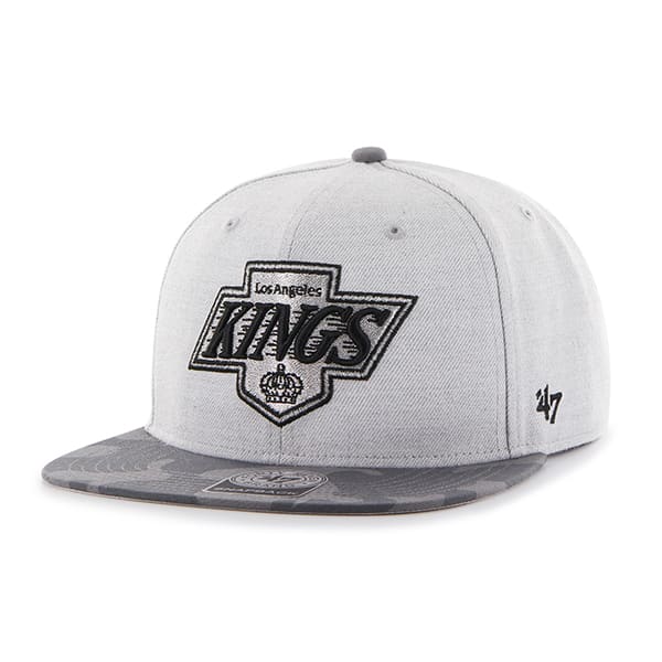 Los Angeles Kings Recon Camo Captain Gray 47 Brand Adjustable Hat