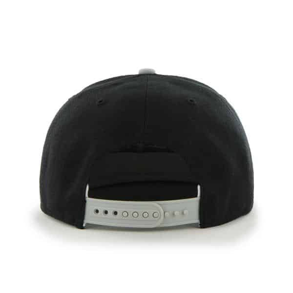 Los Angeles Kings Sure Shot Two Tone Captain Black 47 Brand Adjustable Hat - Image 2