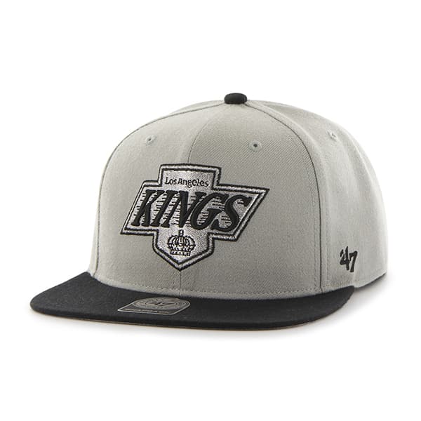 Los Angeles Kings Sure Shot Two Tone Captain Gray 47 Brand Adjustable Hat