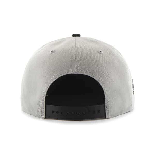 Los Angeles Kings Script Side Two Tone Captain Gray 47 Brand Adjustable Hat - Image 2