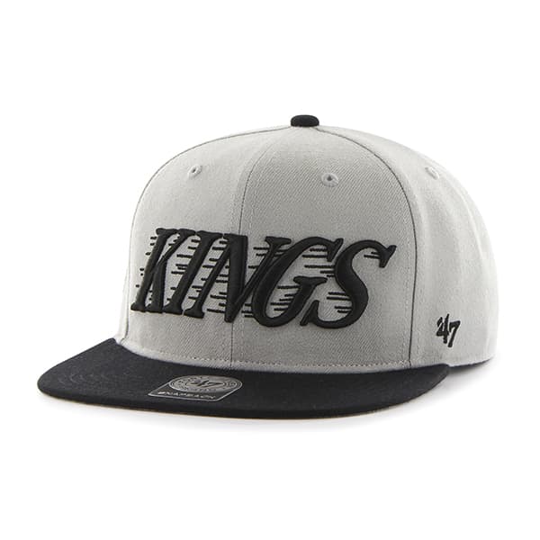 Los Angeles Kings Script Side Two Tone Captain Gray 47 Brand Adjustable Hat
