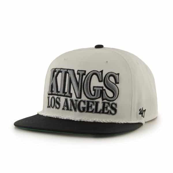 Los Angeles Kings Tasty Rope Two Tone White 47 Brand Adjustable Hat
