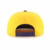 Los Angeles Lakers 47 Brand Yellow Purple No Shot Snapback Hat - Image 2