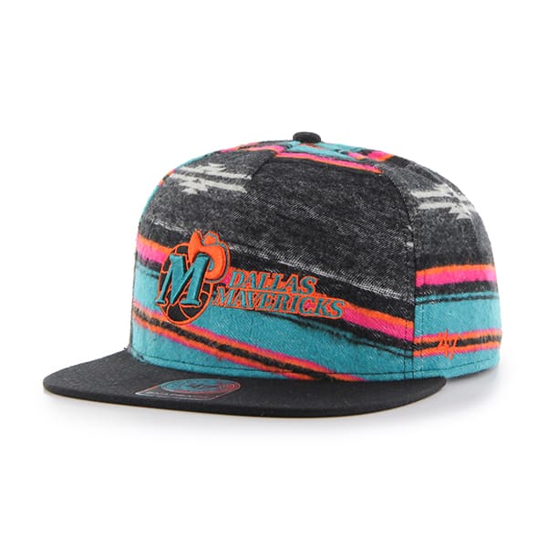 Dallas Mavericks Chapparal Captain Dt Black 47 Brand Adjustable Hat