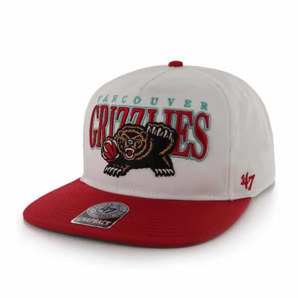 Memphis Grizzlies Go Jo Captain Dt White 47 Brand Adjustable Hat