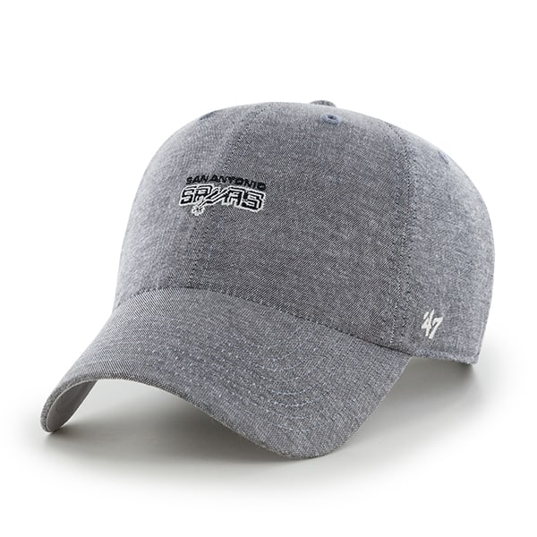 San Antonio Spurs Monument Salute Clean Up Gray 47 Brand Adjustable Hat