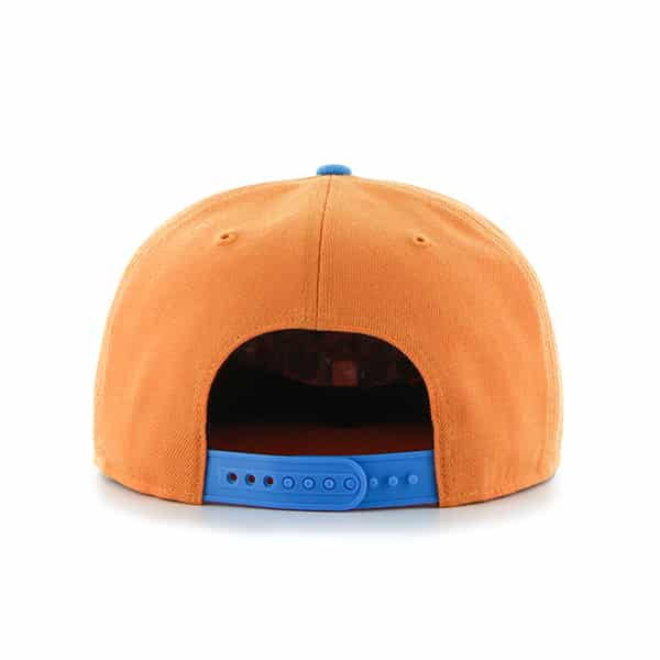 Houston Rockets Ruffian Captain Vibrant Orange 47 Brand Adjustable Hat - Image 2