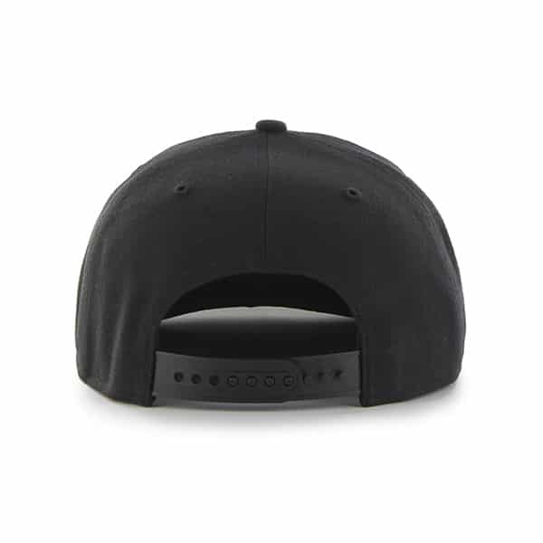 Philadelphia 76Ers Sure Shot Black 47 Brand Adjustable Hat - Image 2