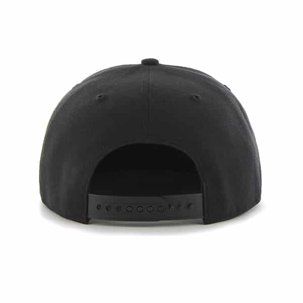 Memphis Grizzlies Sure Shot Black 47 Brand Adjustable Hat - Image 2