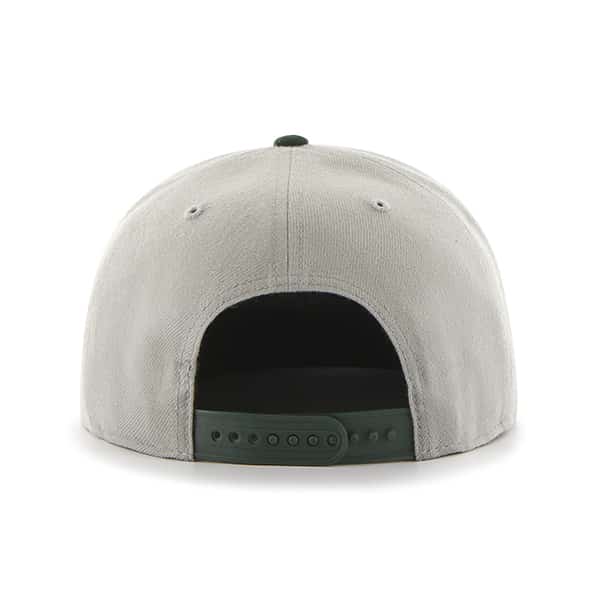 Milwaukee Bucks Sure Shot Two Tone Captain Gray 47 Brand Adjustable Hat - Image 2