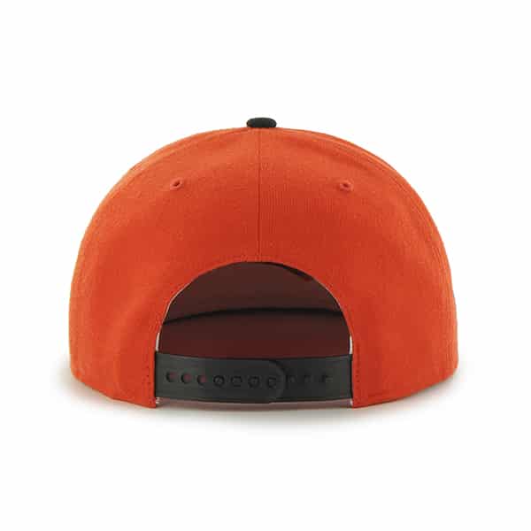New York Knicks Sure Shot Two Tone Captain Orange 47 Brand Adjustable Hat - Image 2