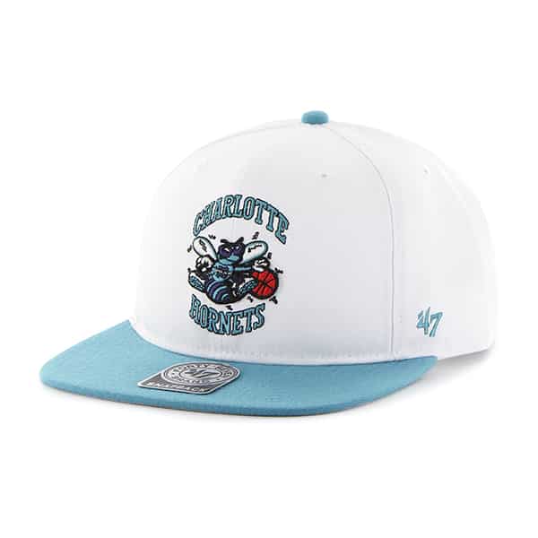 New Orleans Pelicans Sure Shot Two Tone Captain White 47 Brand Adjustable Hat