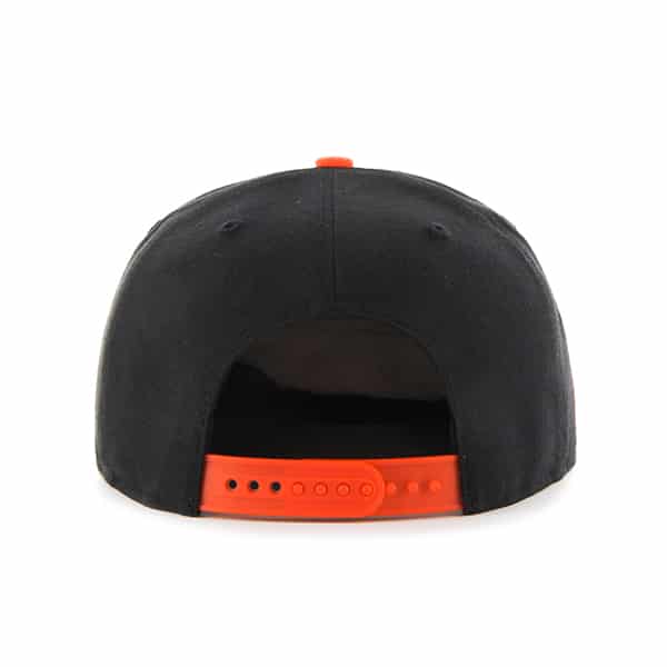 Miami Heat Sure Shot Two Tone Captain Black 47 Brand Adjustable Hat - Image 2