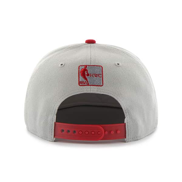 Miami Heat Sure Shot Two Tone Captain Gray 47 Brand Adjustable Hat - Image 2