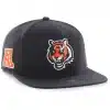 Cincinnati Bengals Super Shot Captain Black 47 Brand Adjustable Hat - Image 3