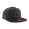 Texas State San Marcos Bobcats Sure Shot Two Tone Captain Dark Charcoal 47 Brand Adjustable Hat - Image 2