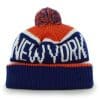 New York Islanders Calgary Cuff Knit Orange 47 Brand Hat - Image 2
