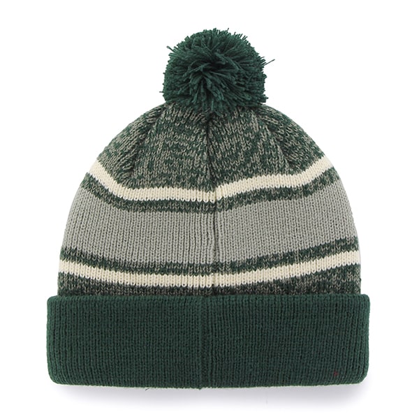 Michigan State Spartans Fairfax Cuff Knit Dark Green 47 Brand Hat - Image 2