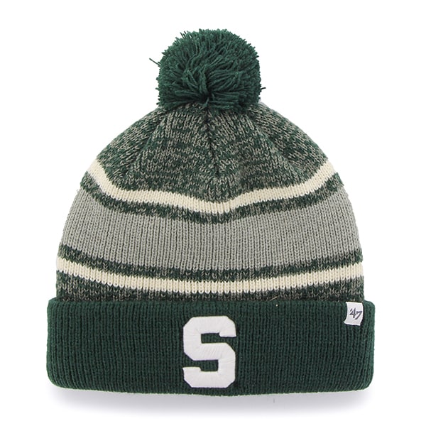 Michigan State Spartans Fairfax Cuff Knit Dark Green 47 Brand Hat