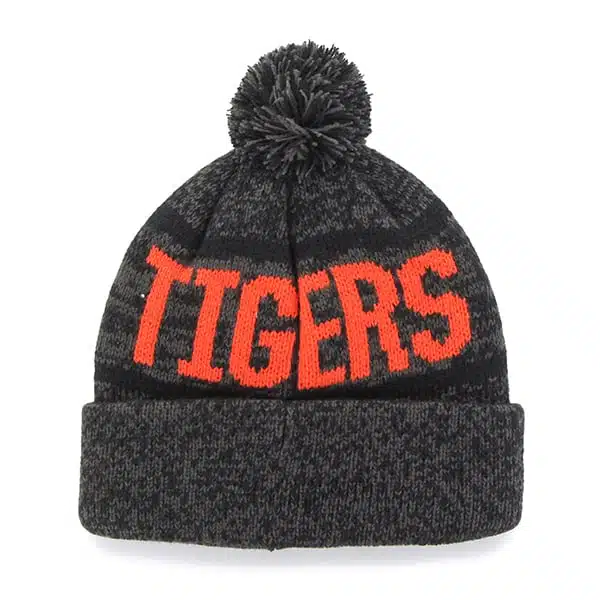 Auburn Tigers Northmont Cuff Knit Charcoal 47 Brand Hat - Image 2