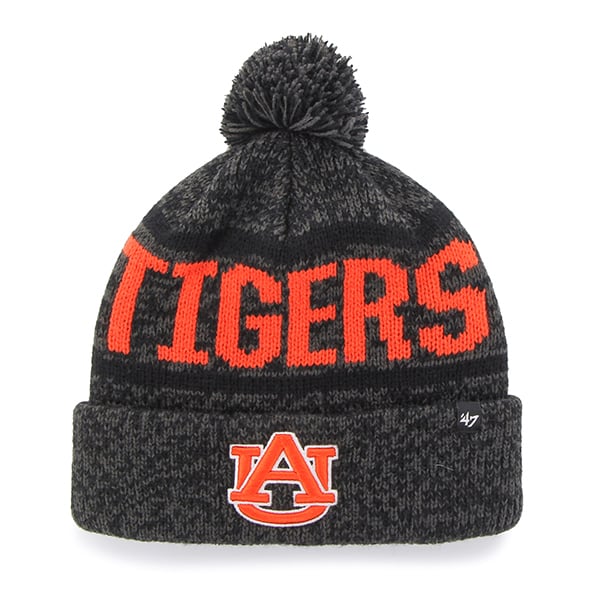 Auburn Tigers Northmont Cuff Knit Charcoal 47 Brand Hat