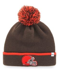 Cleveland Browns Baraka Cuff Knit Brown 47 Brand Hat