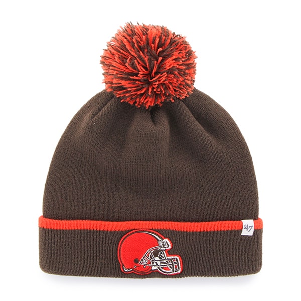Cleveland Browns Baraka Cuff Knit Brown 47 Brand Hat