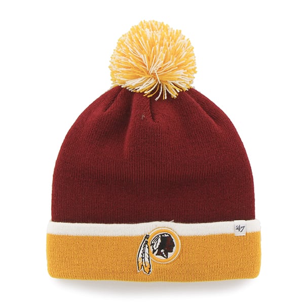 Washington Redskins Baraka Two Tone Cuff Knit Razor Red 47 Brand Hat