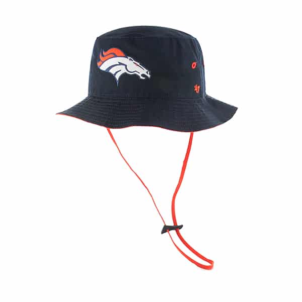 Denver Broncos Kirby Bucket Navy 47 Brand Hat